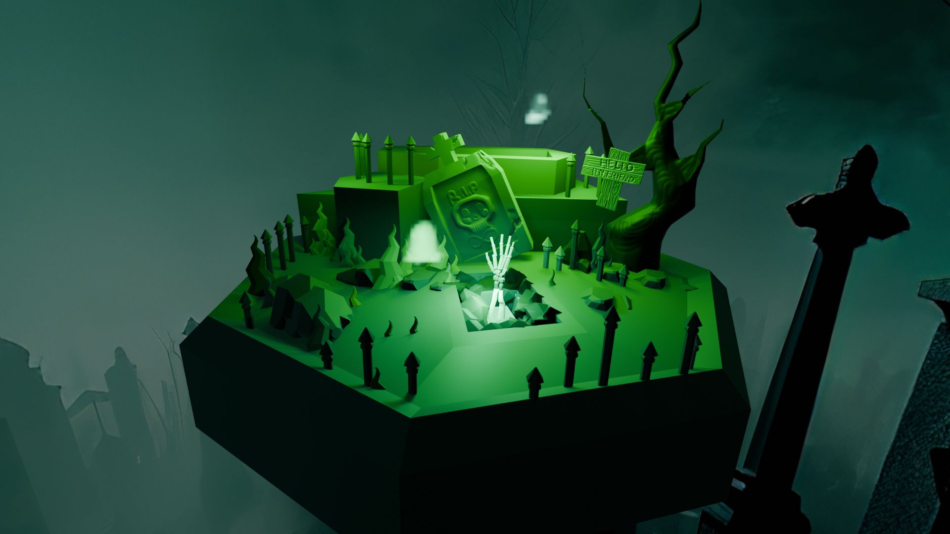 Low-poly Çevre
