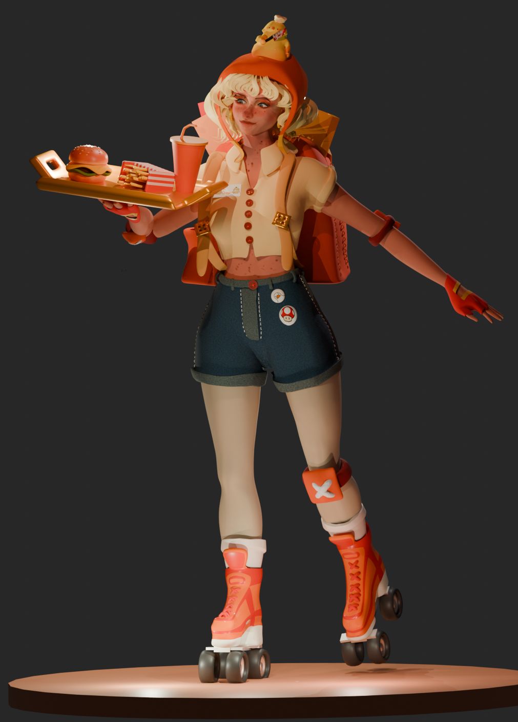 Roller Rush — final render